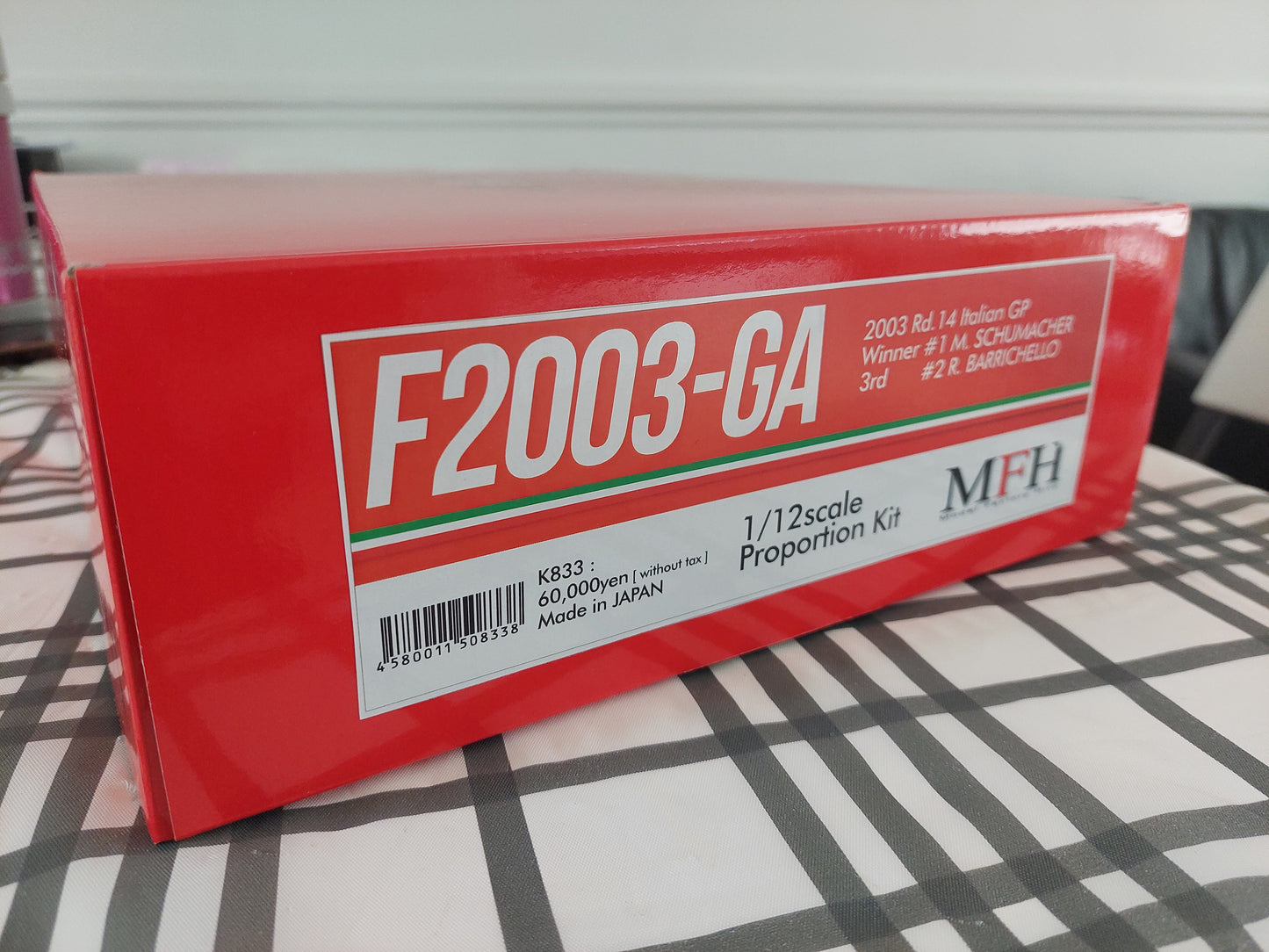 (H1) MFH K833 - 1/12scale Proportion Kit : F2003-GA (last one)