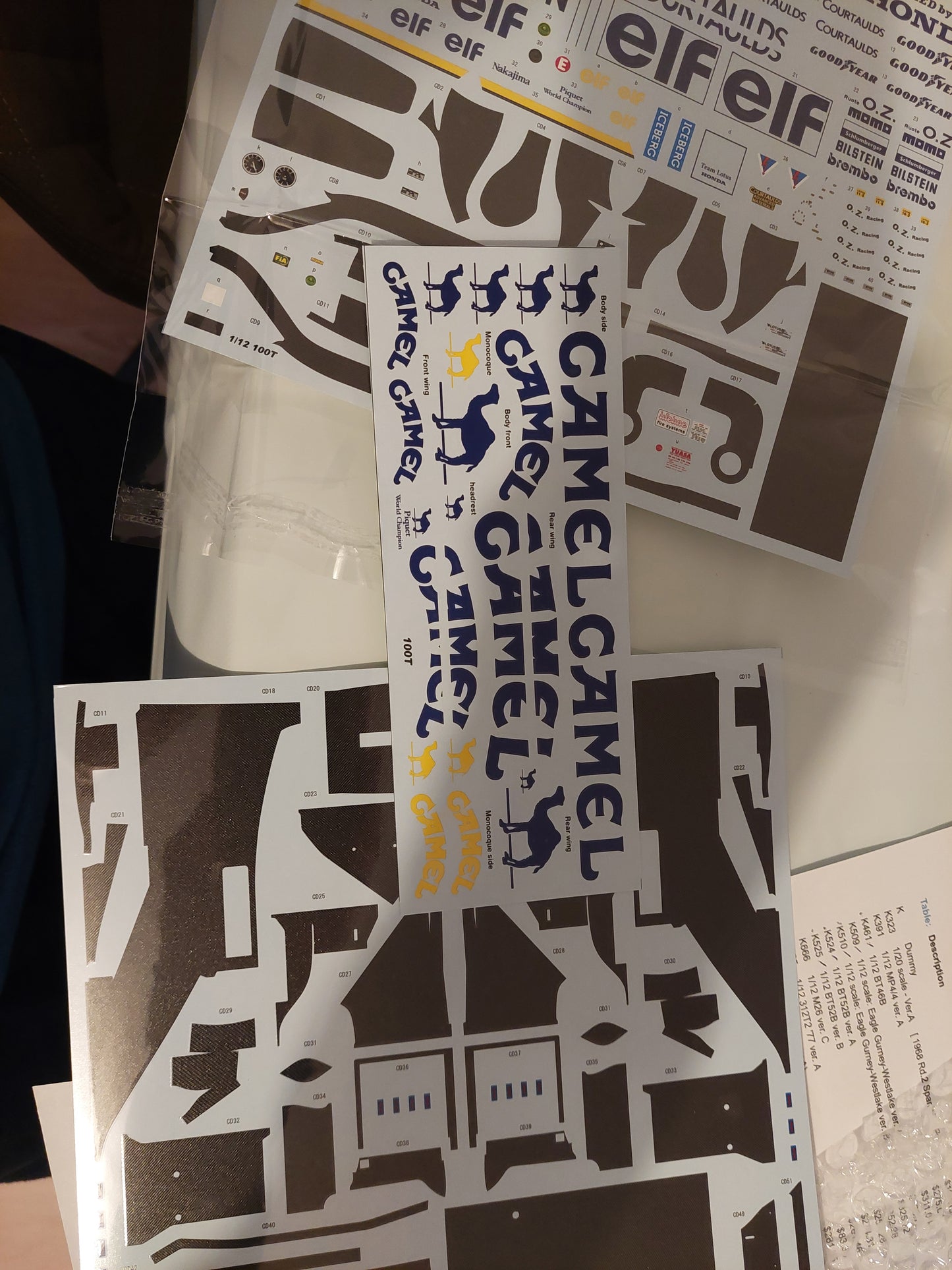 (N) MFH K838 - 1/12scale Fulldetail Kit : LOTUS TYPE 100T