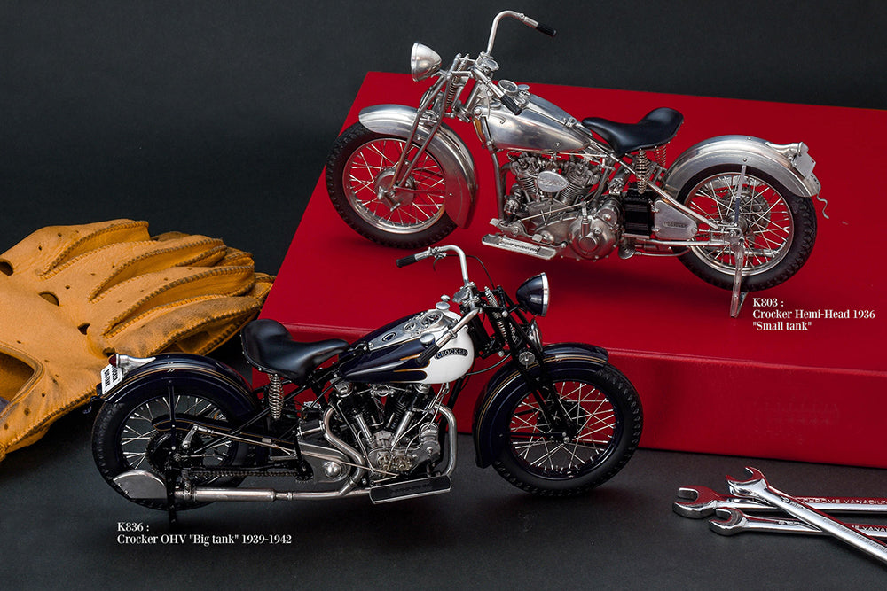 (N) MFH K836 - 1/9scale Fulldetail Kit : Crocker OHV "Big tank" 1939-1942