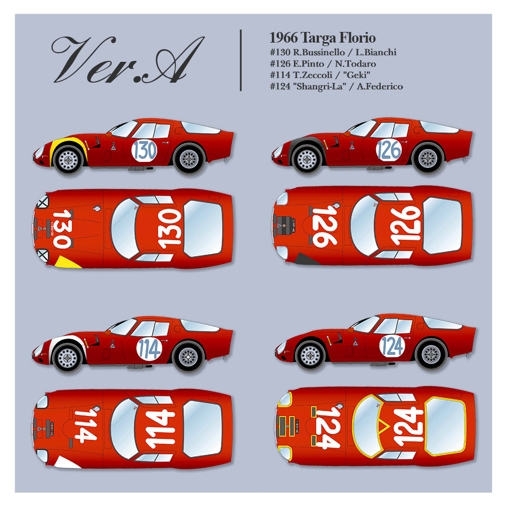 (H3L+) MFH K849- 1/12 TZ2 Ver.A : 1966 Targa Florio
