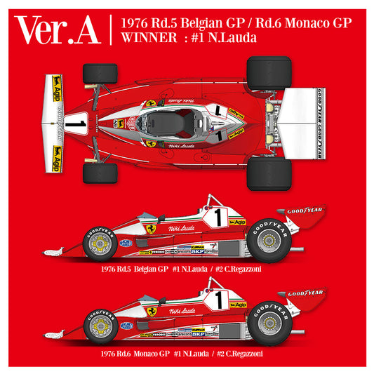 (N) K704-1/12scale Fulldetail Kit : 312T2 ’76