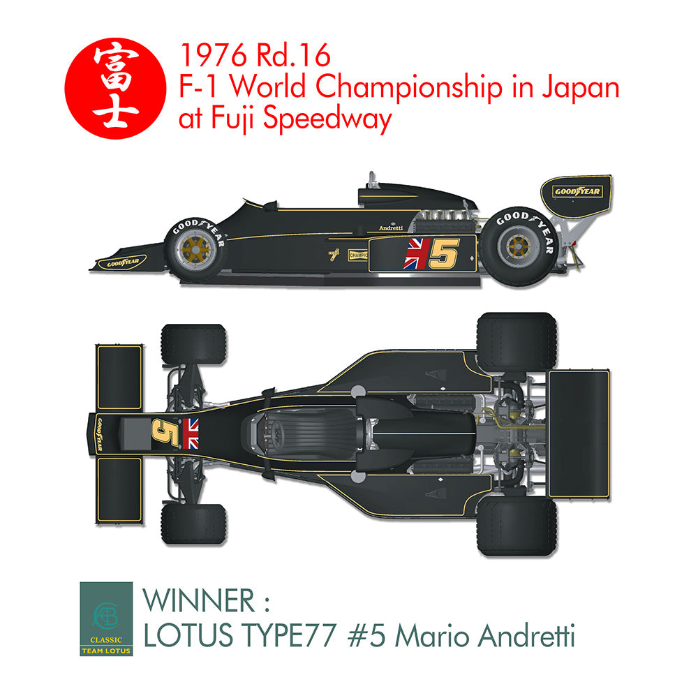 (H8J) K848: 1/12 LOTUS TYPE77