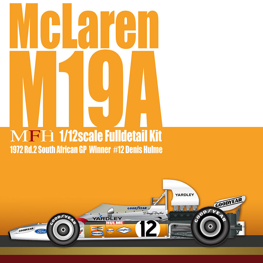 (HJ) K820 - 1/12scale Fulldetail Kit : McLaren M19A