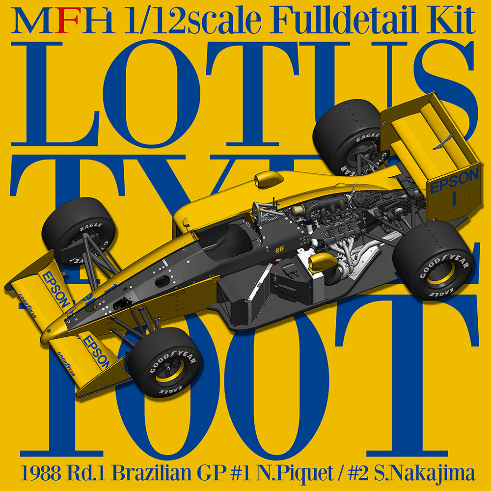 (H2J) K838 - 1/12scale Fulldetail Kit : LOTUS TYPE 100T