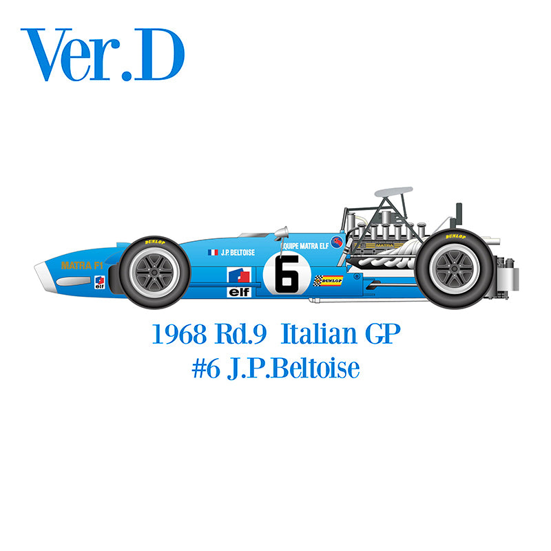 (J-) K846: 1/12scale : MS11 Ver.D [ 1968 Rd.9 Italian GP ]