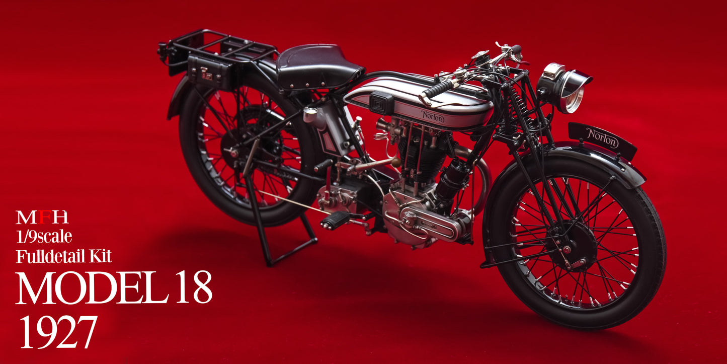 (H3)	MFH	K861	 - 1/9 Motorcycle : Model18 [1927]