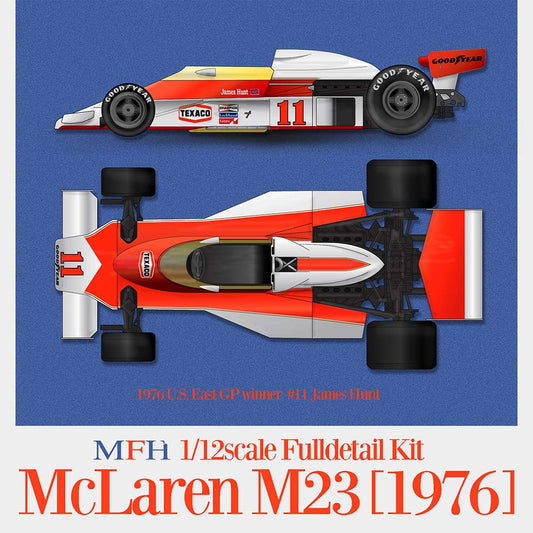 (H09) MFH K858: Ver A 1/12 McLaren M23 [1976]