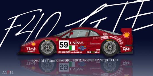 MFH  - K863 1/12 F40 GTE - 1996 LM