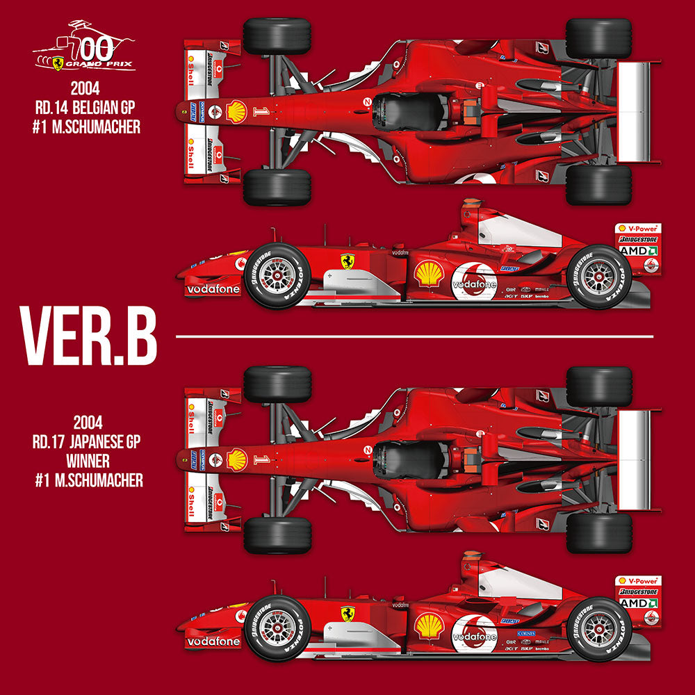 (H06)	MFH	K868	1/12 : F2004 ver. B